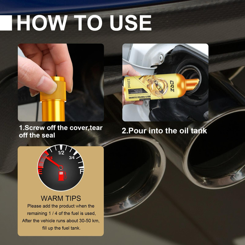 （New Product！）3-Way Catalytic Cleaner