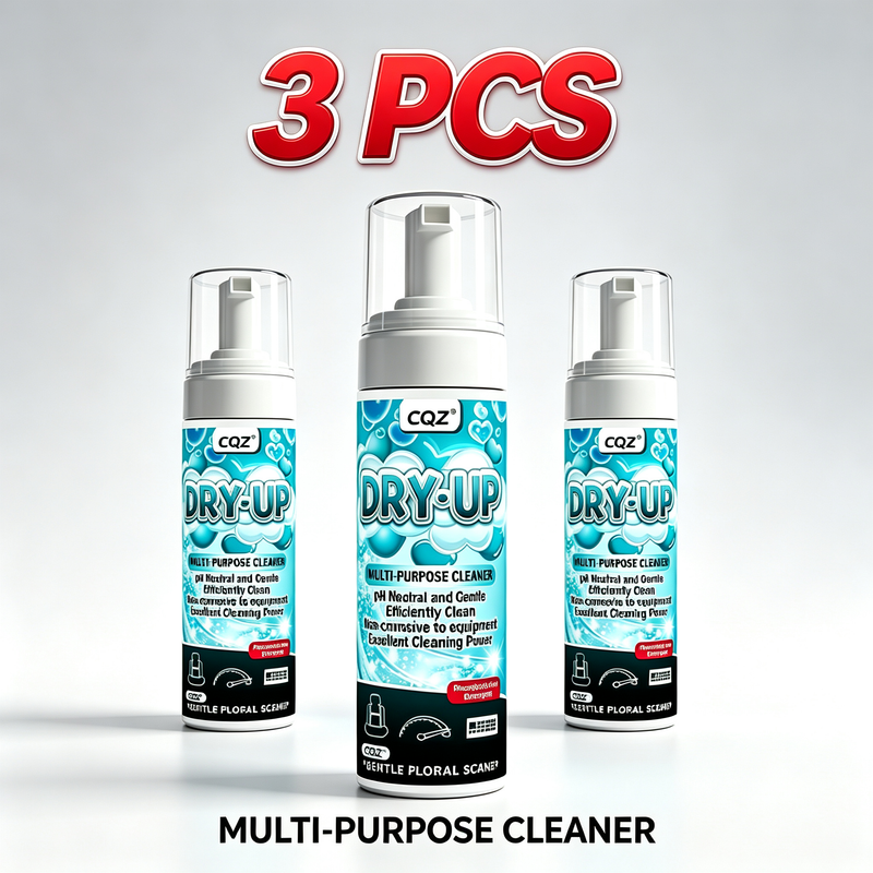 Multi-Purpose Foam Cleaner, pHNeutral WaterlessDeepCleaning Foam for Shoes,Car Interior & Home,Gentle FloralScent (200ml)